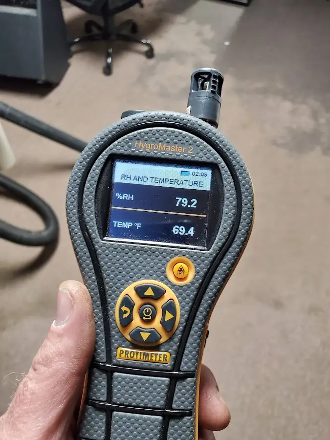Moisture meter humidity assessment for Mold Remediation & Removal in Holmdel